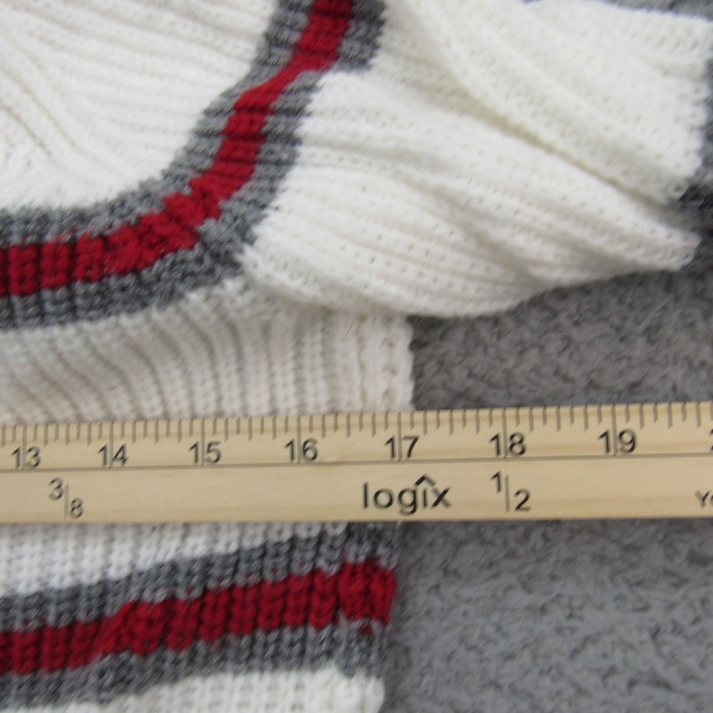 Arizona Jean Co Womens Sweater Striped Long Sleeve Crew Neck Pullover‎ Small - Picture 5 of 8